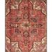 Red/White 48 W in Indoor Area Rug - Bloomsbury Market Traditional Red/Beige Area Rug Polyester/Wool | Wayfair 966D02DF367B4EB8BA5845EFE8567694