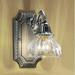 Astoria Grand Fagundes 1-Light Armed Sconce Glass/Metal in Brown | 12 H x 10 W x 10 D in | Wayfair F7D946F32421457891188C42717183B7