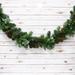 The Holiday Aisle® 72" Artificial Mixed Pine Cone Eucalyptus & Pine Christmas Garland in Green | 5 H x 72 W x 7 D in | Wayfair