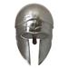 Astoria Grand Galan Replica Ancient Greek Corinthian Armor Helmet Sculpture Metal in Gray | 14 H x 9.5 W x 8 D in | Wayfair