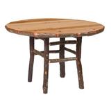 Loon Peak® Cleary Dining Table Wood in Brown | 42 H x 48 W x 48 D in | Wayfair 8BB8FBEDABCC4BA79AE3A17D255F9D16