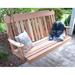 Millwood Pines Tignall Porch Swing Wood in Brown | 26 D in | Wayfair EF8E05C9F87D4BD080E1B5276681A6F6