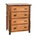 Loon Peak® Cleary 4 Drawer Chest Wood in Brown | 46 H x 39 W x 21 D in | Wayfair 98E59DC914A44C50AE1531DFBAAC8F42