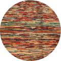 Green/Red 60 x 0.35 in Indoor Area Rug - World Menagerie Koenraad Red/Green Area Rug Polyester/Wool | 60 W x 0.35 D in | Wayfair