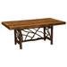 Loon Peak® Cleary Twig Log Solid Wood Dining Table Wood in Brown | 30 H x 60 W x 42 D in | Wayfair DD9A119CE34B4A0B93271C6513BC2327