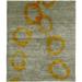 72 W in Rug - Isabelline One-of-a-Kind Troxell Hand-Knotted Tibetan Light Gray 6' Square Wool Area Rug Wool | Wayfair