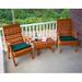 August Grove® Tillison Cedar 3 Piece Conversation Set Wood in Brown | Outdoor Furniture | Wayfair 0AF5C1C915A14215A3F69CA52BA4A3D7