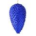 The Holiday Aisle® Matte Glitter Pinecone Christmas Ornament Plastic in Blue | 10 H x 5 W x 5 D in | Wayfair 2A7E91B0E98C4BD2B45F451B13D0C1B9