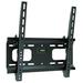 Symple Stuff Claudette Tilt Wall Mount for 47" - 50" Screens Holds up to 75 lbs, Steel in Black | 16.9 H x 17.3 W x 1.97 D in | Wayfair LCD3400BLK