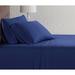 Winston Porter Broemmel Classic 200 Thread Count Sheet Set 100% cotton in Blue/Navy | Twin | Wayfair 6519B5FBCDF64F70A23391208F046C22