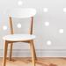 Zoomie Kids Schuster Polka Dot Fabric Wall Decal Canvas/Fabric/Fabric in White | 4 H x 4 W in | Wayfair 35F83DC84C1F4F43B2984D65E70AB7E7