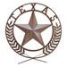 Millwood Pines Strafford Lone Star State Garden Plaque Metal | 25.5 H x 23.5 W x 3 D in | Wayfair 38595