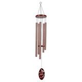 August Grove® Papillion Butterfly Wind Chime Wood/Metal in White | 36 H x 5 W x 5 D in | Wayfair 9D509ABC12774FFDBD0290F117878E78