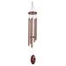August Grove® Papillion Butterfly Wind Chime Wood/Metal in White | 36 H x 5 W x 5 D in | Wayfair 9D509ABC12774FFDBD0290F117878E78