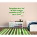 Harriet Bee Dr Seuss You Have Brains in Your Head Wall Decal Vinyl in Green | 12 H x 20 W in | Wayfair 5F88AAB453324C708EBADCF99EB26EE9