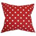 Ebern Designs Marimon Polka Dots Bedding Sham 100% Cotton in Red | 26 H x 26 W x 8 D in | Wayfair ED2008FFE4E54A9FA840EEF698DDDB68