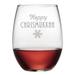 The Holiday Aisle® Shiflet Happy Chrismukkah 21 oz. Stemless Wine Glass Glass | 4.63 H x 3 W in | Wayfair 90D712FDEEA8458FBF54F521BB62421B