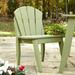 Latitude Run® Boganville Patio Dining Chair Wood in White | 36.75 H x 22.25 W x 23 D in | Wayfair 6C329190D56B42DABDF772B7B6599699