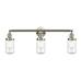 Breakwater Bay Saroyan 3-Light Vanity Light Glass in Gray | 10.75 H x 31 W x 7.5 D in | Wayfair E605E9D63F4247BEB6050D3E590576F5