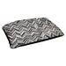 Tucker Murphy Pet™ Byrge Herringbone Dog Bed Pillow Polyester/Metal in White/Black | 7 H x 50 W x 40 D in | Wayfair