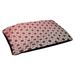 Tucker Murphy Pet™ Byrge Hexagons Triangles Dog Bed Pillow Polyester in Red/Black | 6 H x 28 W x 18 D in | Wayfair 92F3AC9A45EB4AB8B01AAFCB7D56E98D