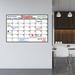 Latitude Run® Dry Erase Calendar Wall Decal Vinyl in White | 24 H x 36 W in | Wayfair 5EA4564F725A4A8EB4ABD5EB6123DD32