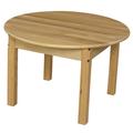 Wood Designs Circular Activity Table Wood in Brown | 21 H in | Wayfair 83020