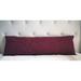 Latitude Run® Kupang Body Double Sided Pillow Protector Cotton Blend in Indigo/Brown | 18 H x 52 W in | Wayfair 79EA0A799699445595DA449B298D4E10