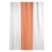 East Urban Home Miami Football Stripes Sheer Rod Pocket Single Curtain Panel Sateen in Orange | 53 H in | Wayfair 2C44B9B00EE0438CBB0090414BA89A39