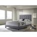 Latitude Run® Vance Tufted Standard Bed Upholstered/Polyester in Gray | 49.6 H x 64 W x 86.25 D in | Wayfair 7074DD623EB54F14A638C9335E46C17E