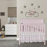 Harriet Bee Ava 4-in-1 Convertible Mini Crib Wood in Pink | 40 H x 29 W in | Wayfair EEA133B82B9A4E269A7B1FF6E4AE2A05