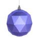 The Holiday Aisle® Holiday Décor Geometric Ball Ornament Plastic in Indigo | 6 W in | Wayfair 60FEABBEABEA4CC19F5A3FEC736261D2