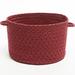 August Grove® Bar Harbor Fabric Basket Fabric in Red | 8 H x 10 W x 10 D in | Wayfair 4CB02E844F86463DA84DE406F0C83F8A