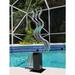 Ebern Designs Nazif Garden Art Metal in Red/Gray | 48 H x 14 W x 7 D in | Wayfair 61A5CE99E1744D6E80EB720D693BA18D
