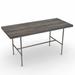 Union Rustic Helwig Rectangle Table, Wood in Gray | 43.5 H x 36 D in | Wayfair 68B0D588AAA1438C833F9EEF96CFBC14