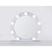 Orren Ellis Syn Lighted Bathroom/Vanity Mirror Metal in White | 26 H x 26 W x 6 D in | Wayfair 24B9AF317B914FEEB860AEAC6E282A86