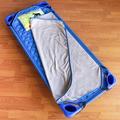 Wildkin Wild Animals 0.25" Thick Folding Nap Mat Polyester/Cotton in Blue | 49.5 H x 20 W x 0.25 D in | Wayfair 44080