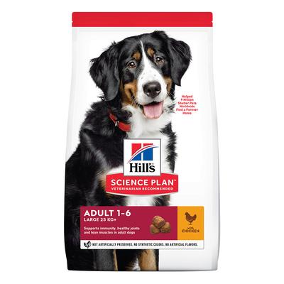 18 kg Adult 1-5 Advanced Fitness Large Breed mit Huhn Hill's Science Plan Hundefutter trocken