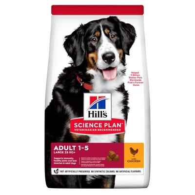 18 kg Adult 1-5 Advanced Fitness Large Breed mit Huhn Hill's Science Plan Hundefutter trocken