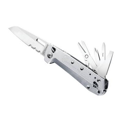 Leatherman FREE K4X Pocket Knife Multi-Tool (Silver, Clamshell Packaging) 832661