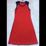 Brandy Melville Dresses | Brandy Melville Dress, Red & Navy, Size 3 Juniors | Color: Blue/Red | Size: 3j