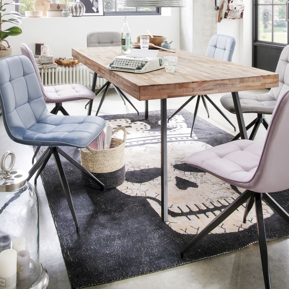 designline »M2H-Smile« Polsterstuhl aqua-blau Image