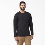 Dickies Men's Cooling Long Sleeve Pocket T-Shirt - Black Size (SL600)