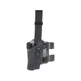 Safariland Model 6354 ALS Drop-Leg Glock Holster Glock 31/Glock 17/Glock 22 Right Hand Cordura Black 6354DO-832-781