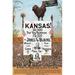 Buyenlarge 'Kansas For James G Blaine.' by J.M.W. Jones Sta'y & P't'g Co Vintage Advertisement in Black/Blue/Brown | 42 H x 28 W x 1.5 D in | Wayfair