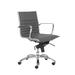 Joss & Main Naida Conference Chair Upholstered, Wood in Gray | 38.19 H x 26.4 W x 26 D in | Wayfair 808BF7CE4B1D459693D5661B1FEAFDF2