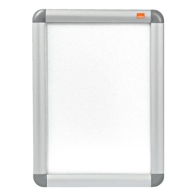 Nobo Plakatrahmen A4 silber, 24.8x37x1.7 cm