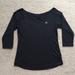 Adidas Tops | *Nwt* Adidas Climalite Twist Slub 3/4 Sleeve Tee | Color: Black | Size: M