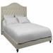 Annie Selke Home Essex Standard Bed Upholstered/Linen in Gray | 72 H x 67 W x 88 D in | Wayfair ASH1028-BDQ