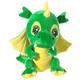 Heunec 379473 Drache Knuffi Plüschtier, Green